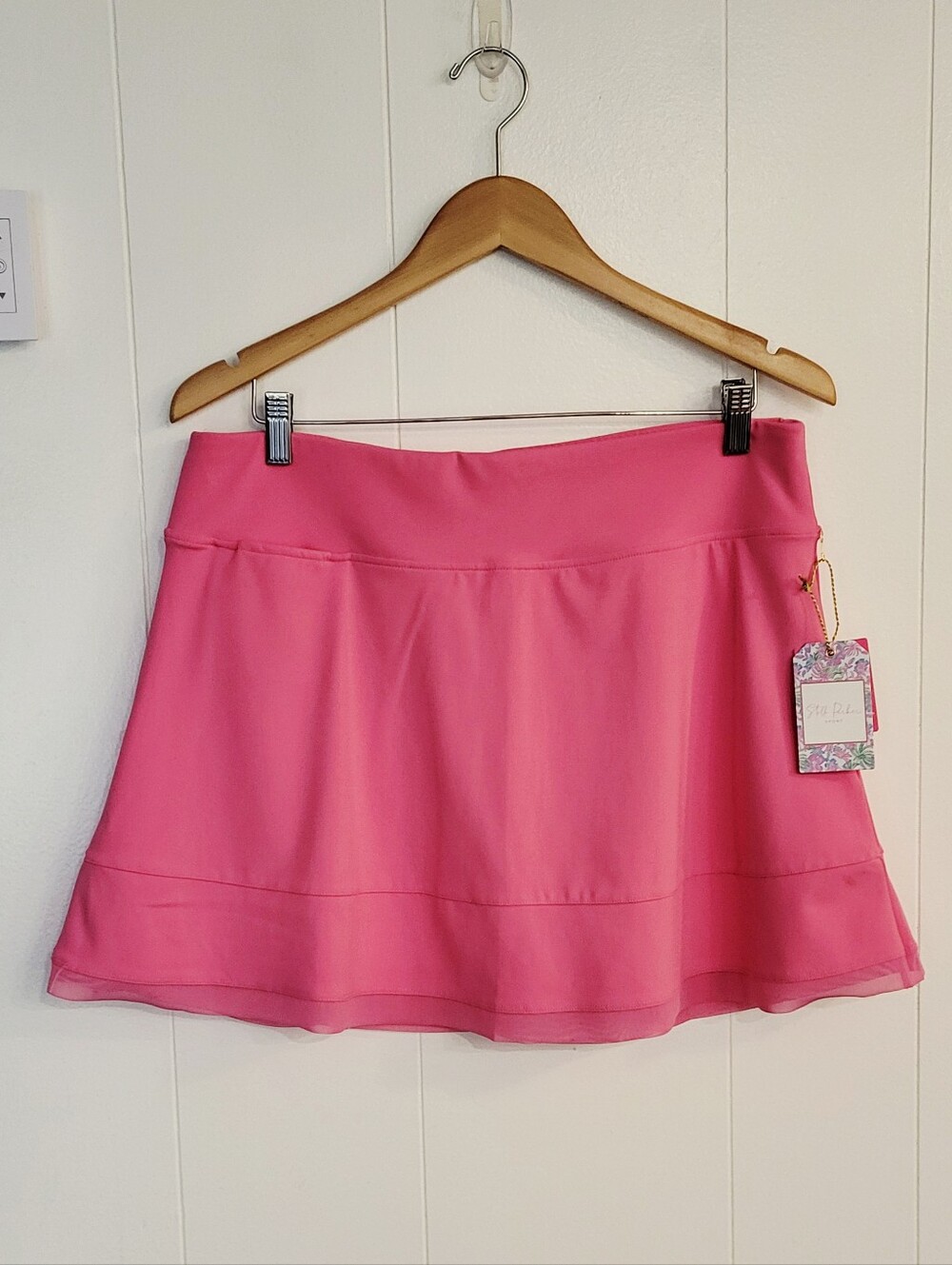 Stella Parker Women's Active Skort with Sheer Hem